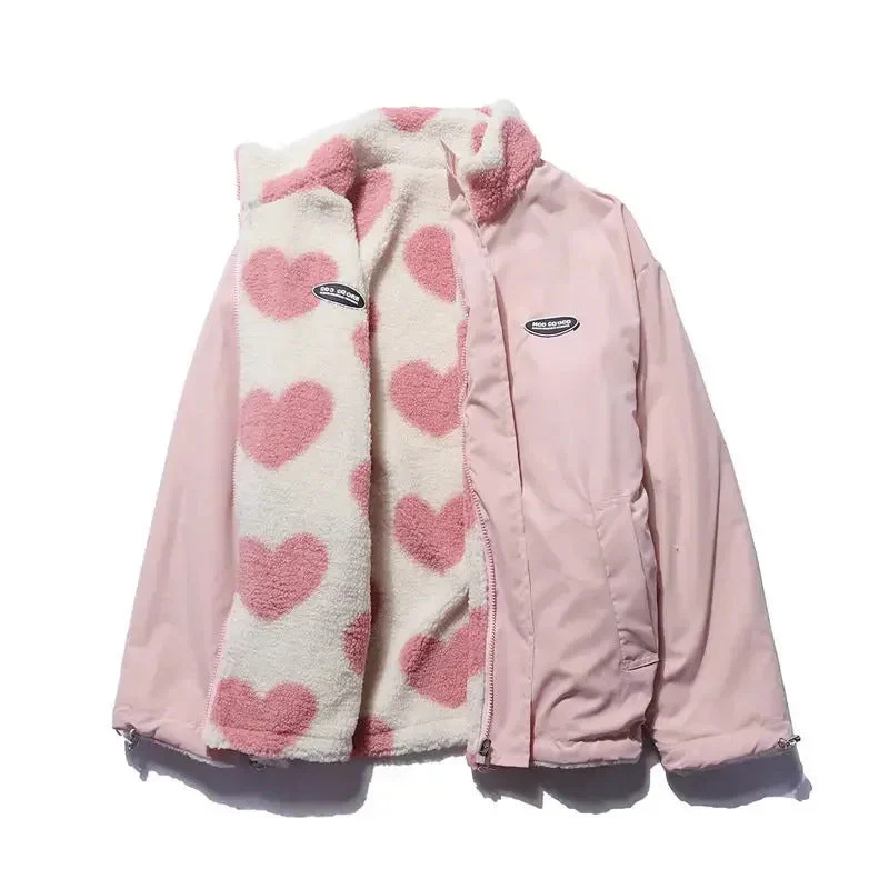 AlpenNord™ | Premium Heart winterjas – Omkeerbaar model en behaaglijke warmte voor de winter - Image 3