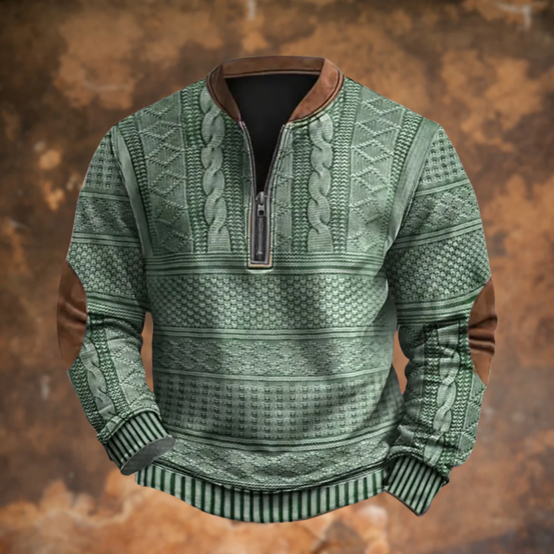 Bloom ™ Anton – Gebreide Trui met Ritsdetail - Image 6