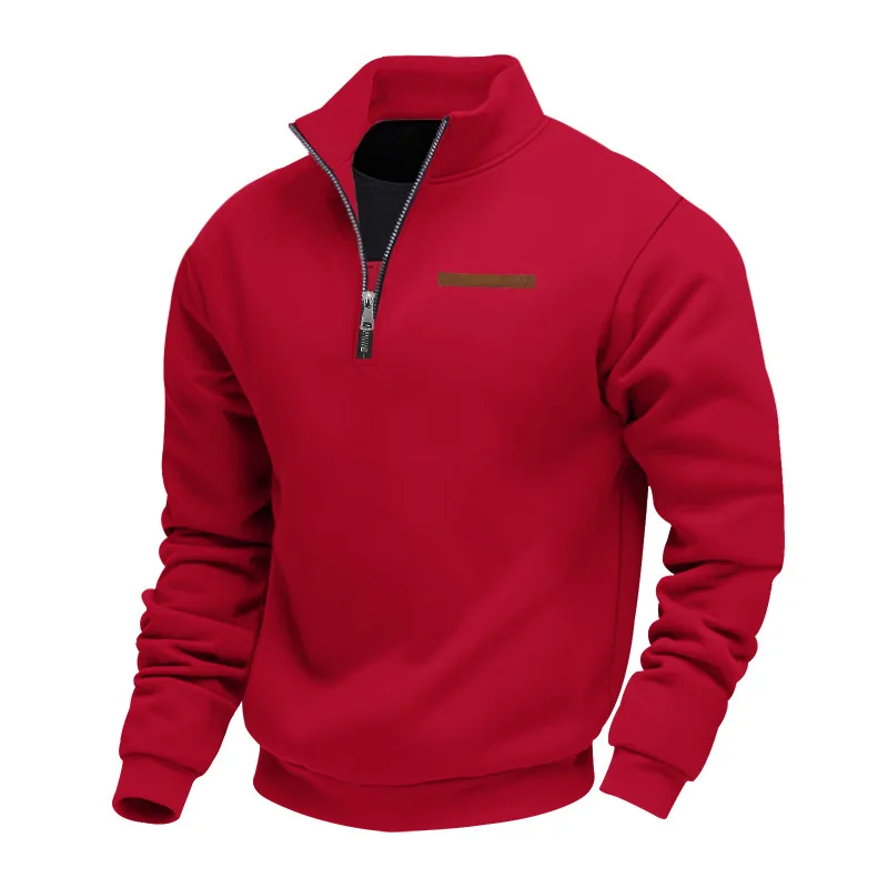 Bernice | Premium Half- Zip - Tijdloze stijl & Warm Comfort Heren - Image 4