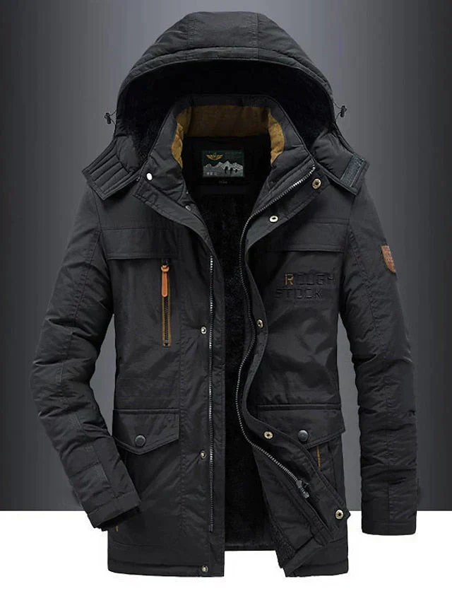 Bjorn - Warme Heren Fleece Winterjas Van Premium Wolmix - Image 5
