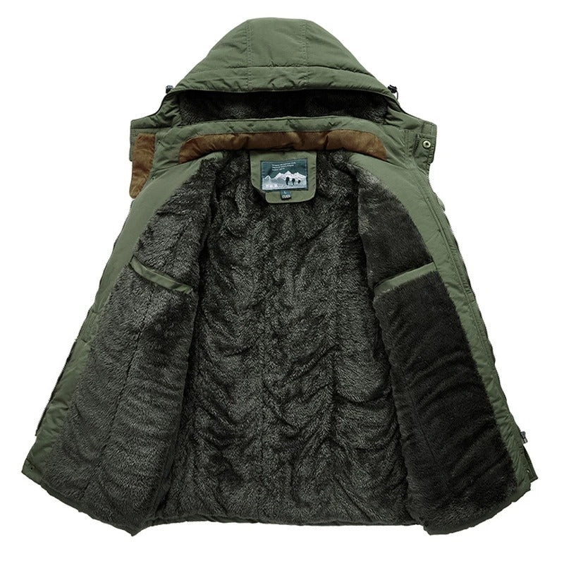 Bjorn - Warme Heren Fleece Winterjas Van Premium Wolmix - Image 6