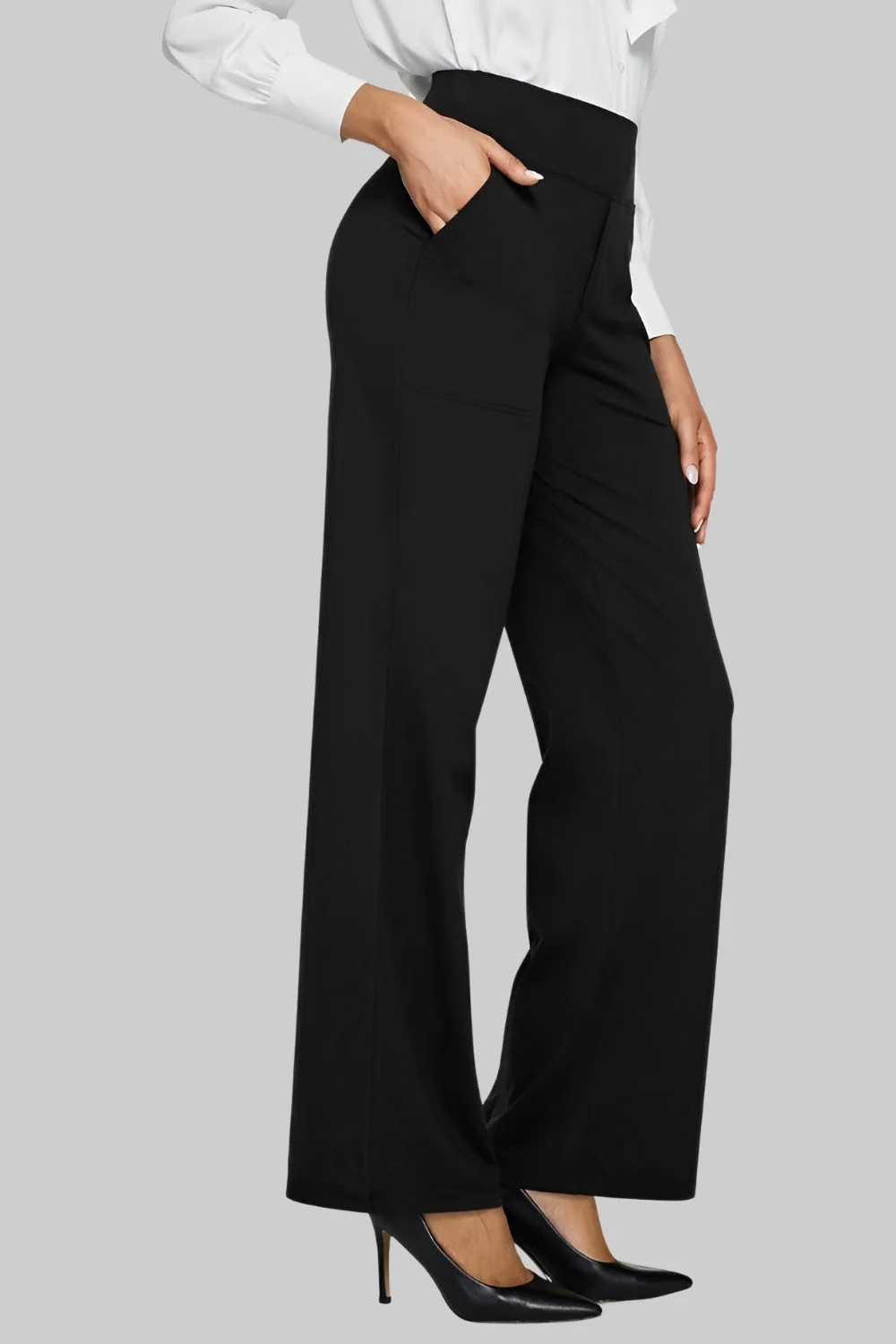 Calista | Elegante broek in zachte jersey - Image 10