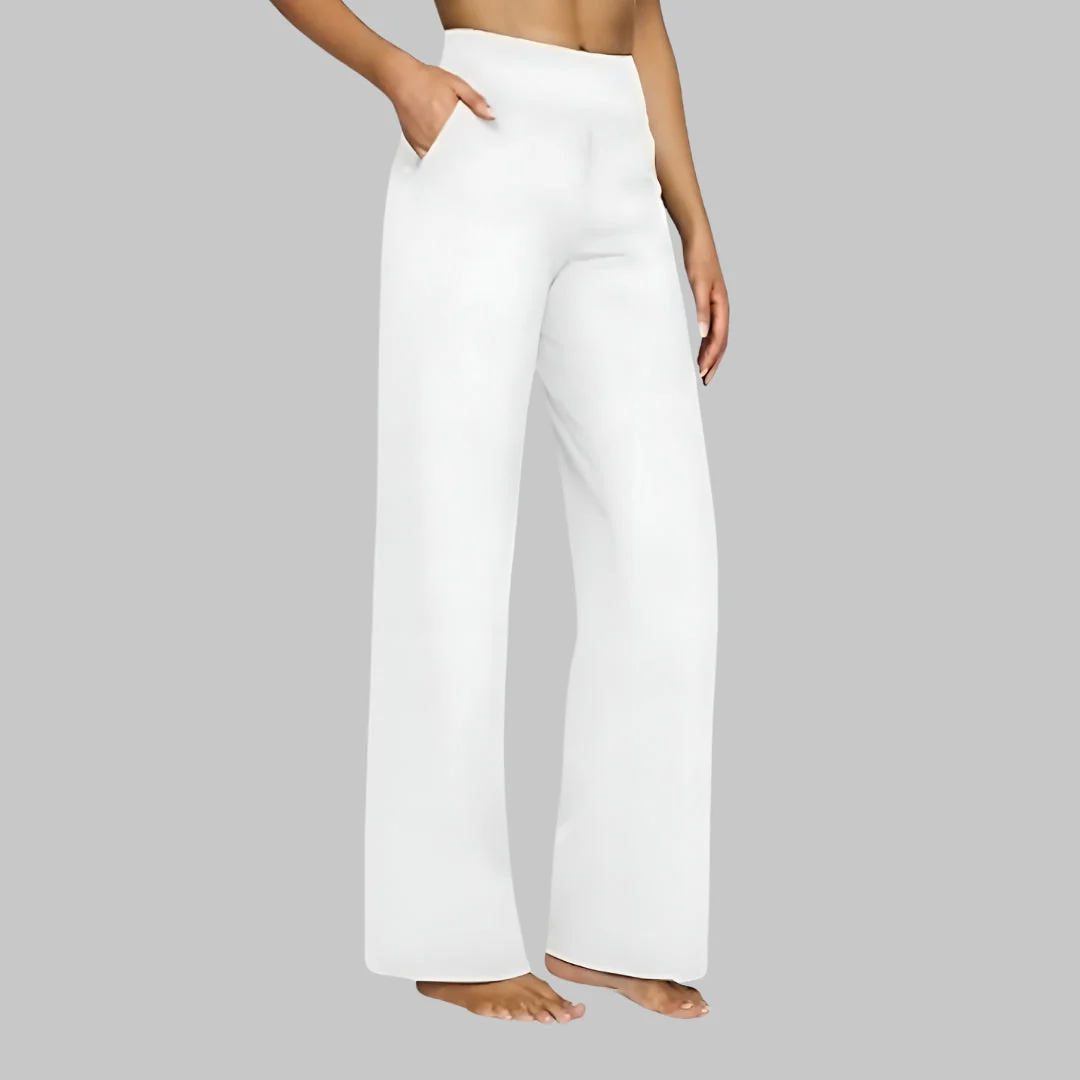 Calista | Elegante broek in zachte jersey - Image 8