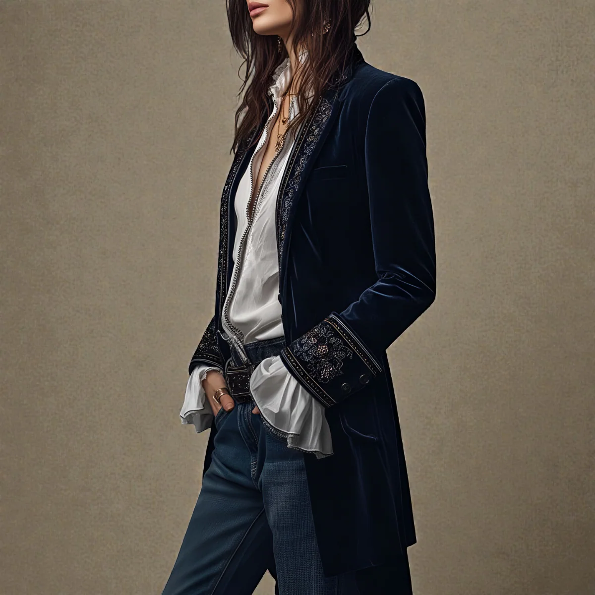 Elise™ | Luxe fluwelen jasje - Image 6