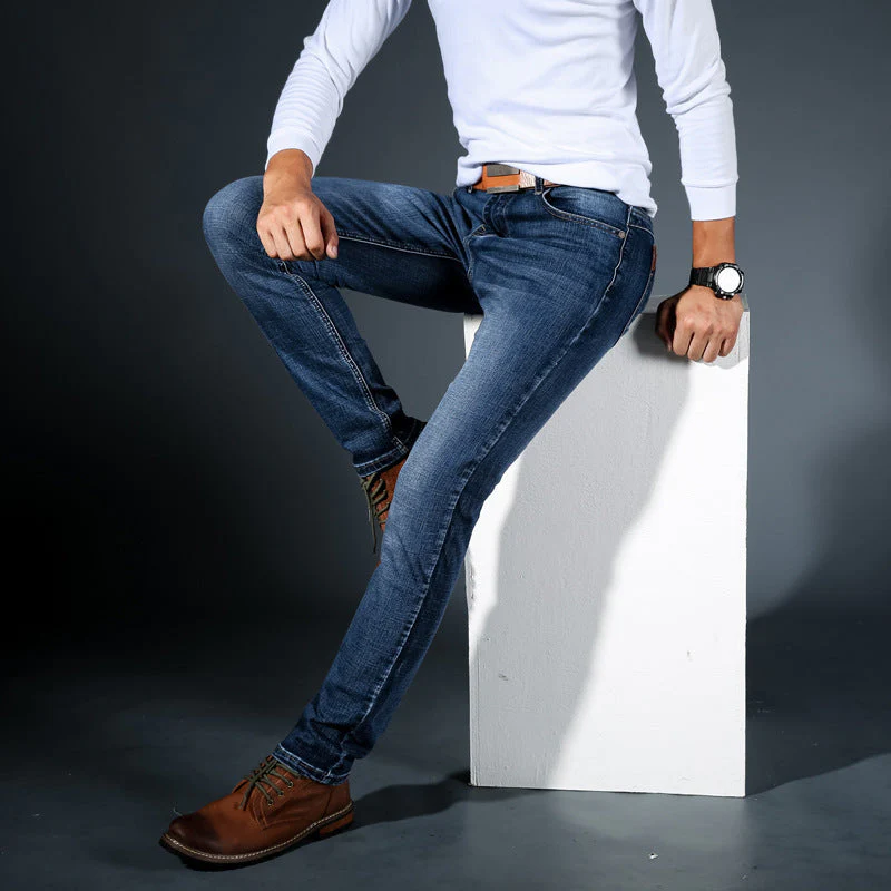 Floris™ | Premium Stretch Jeans – Zelfverzekerde Pasvorm & Natuurlijk Comfort - Image 3