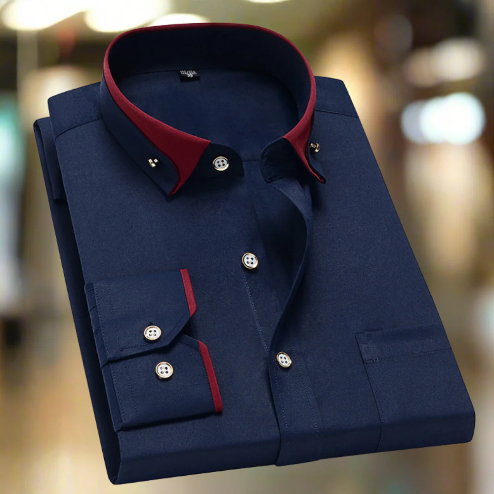 Hugo™ | Premium Klassiek Overhemd – Tijdloze Elegantie & Dagelijks Comfort - Image 5
