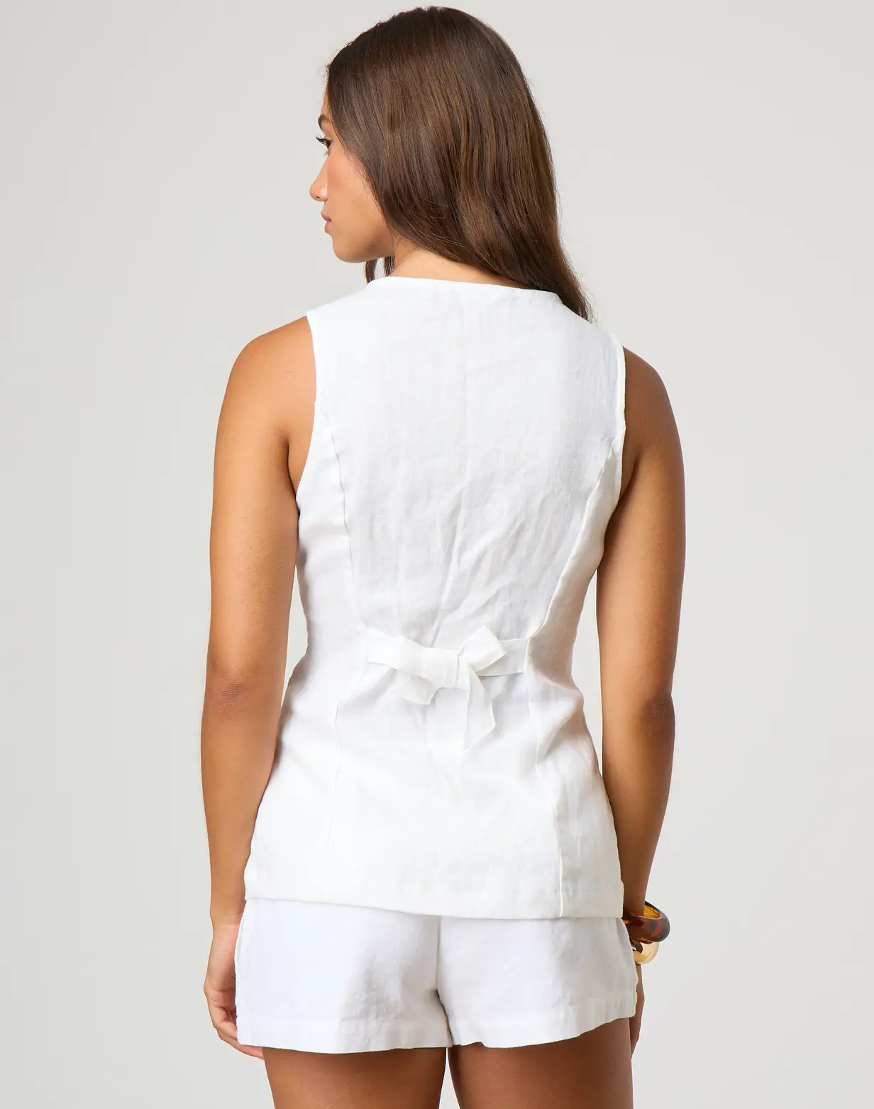 Bloom ™ |  Isla - Linnen Blend Micro Shorts | Licht, Luchtig & Stijlvol - Image 2
