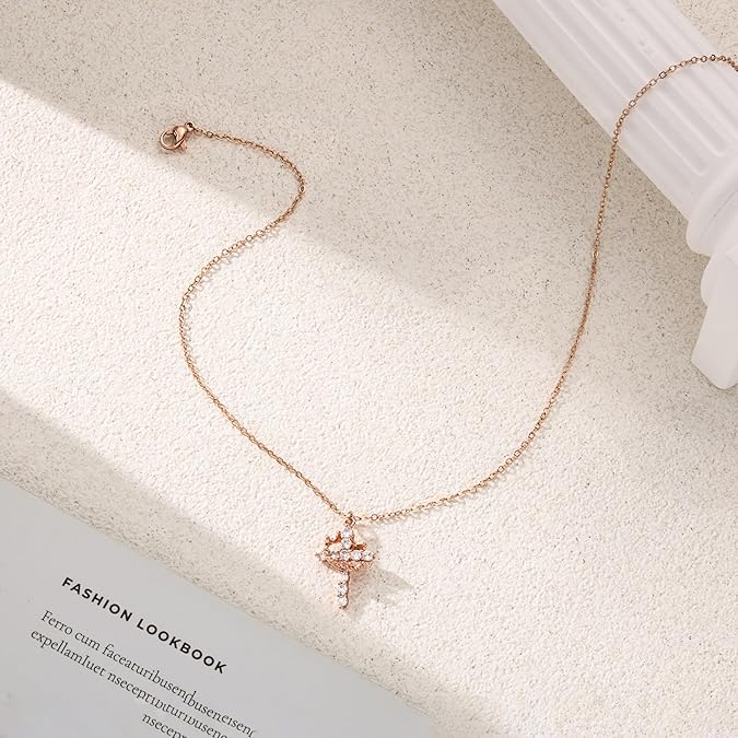 Bloom ™ |  Kruis &amp; Kroon Ketting - Image 12