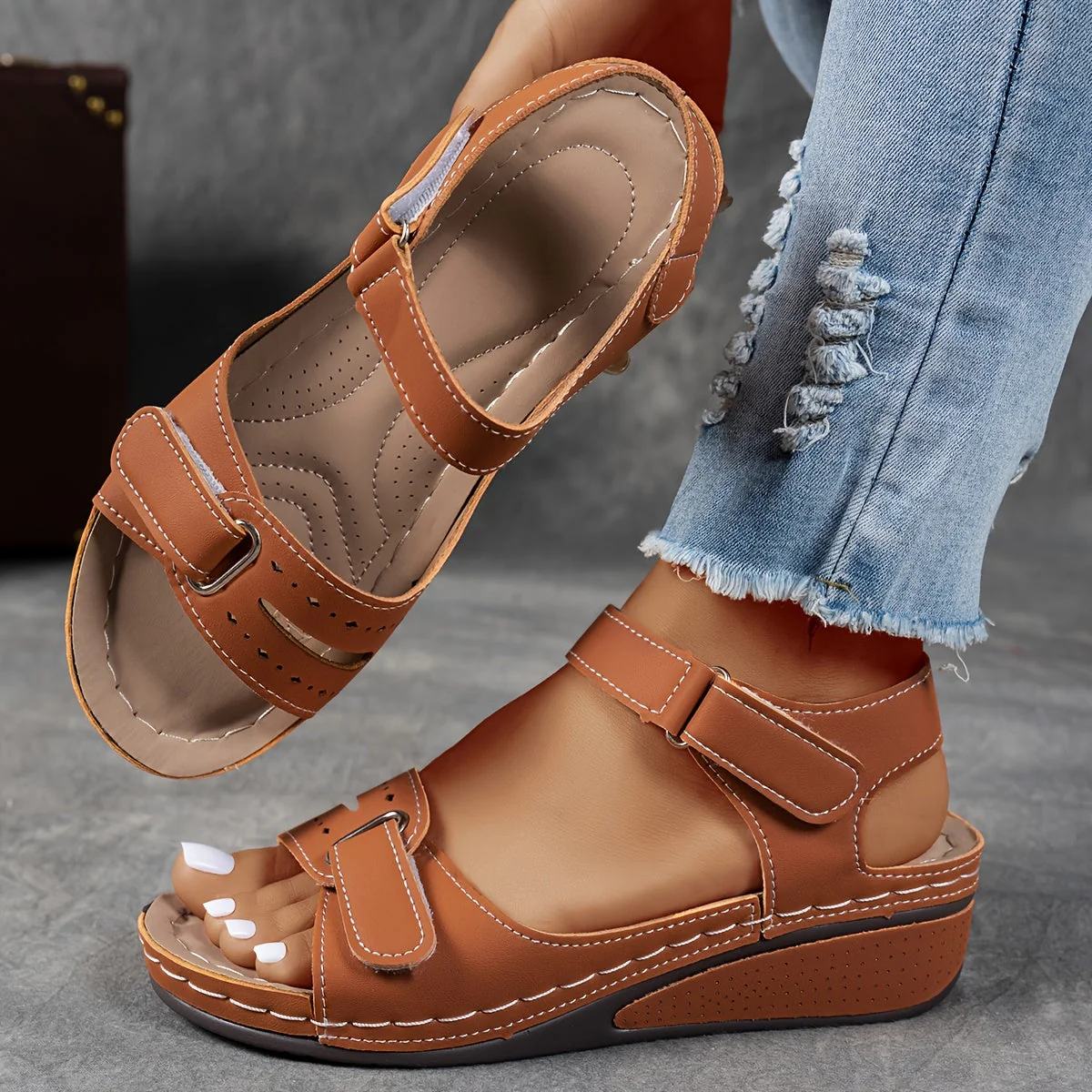 Laluna® | Premium orthopedische comfortabele sandalen – De hele dag pijnvrij lopen - Image 4