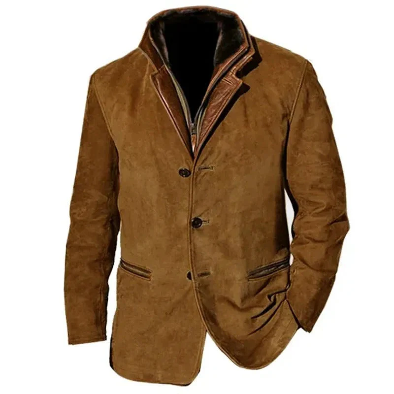 Lucas™ | Premium vintage winterjas voor heren – Tijdloze stijl en zelfverzekerd comfort bij koud weer - Image 8