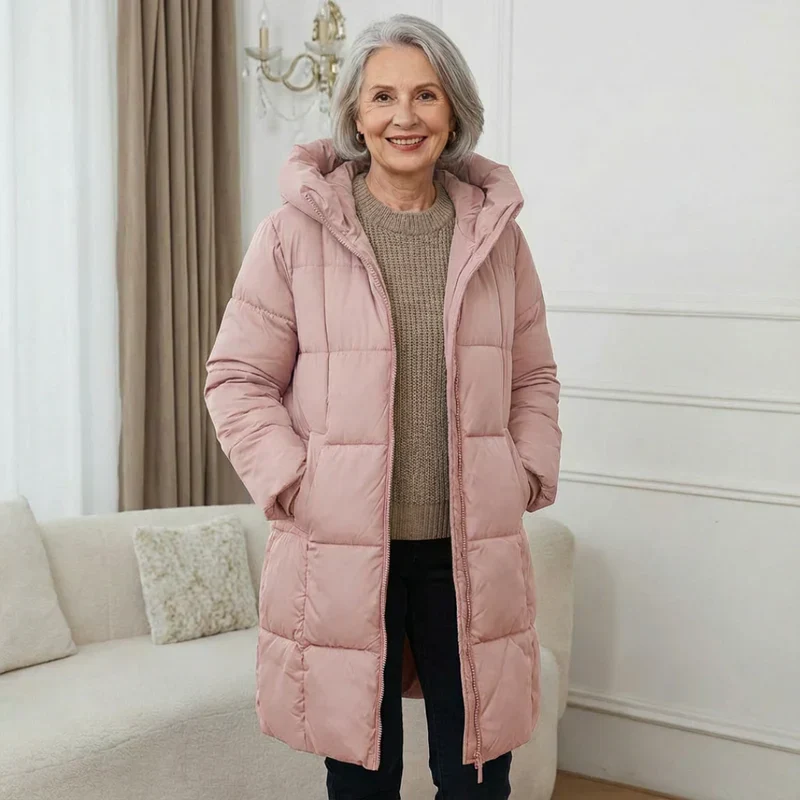 Margot™ | Gewatteerde Premium Winterjas met Capuchon – Tijdloze Warmte & Elegante Bescherming - Image 5