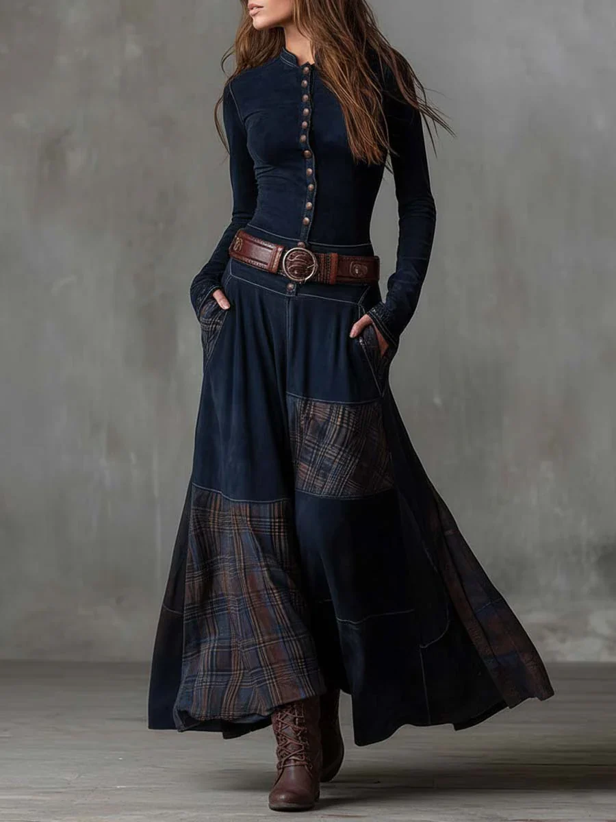 Michelle | Suède jurk met riem - Image 6