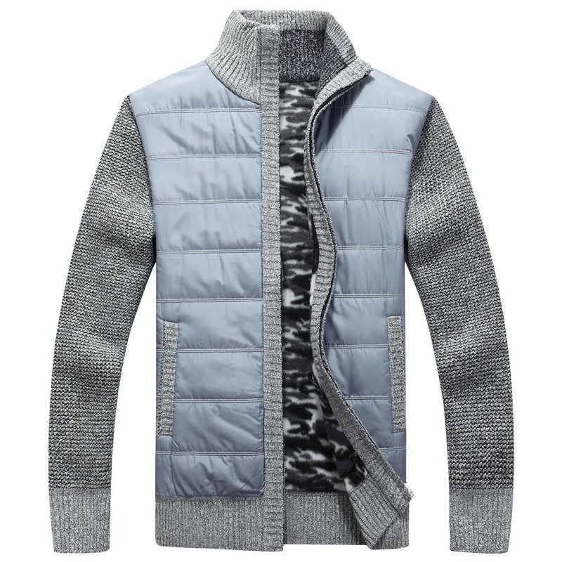 Noah™ | Hybride geïsoleerde puffer-gebreide jas - Image 16