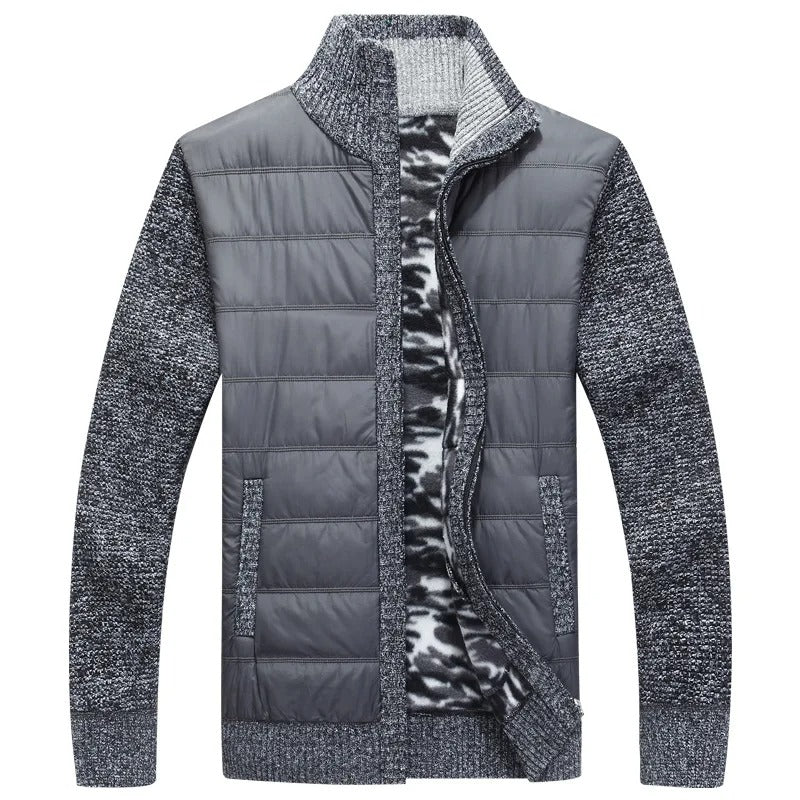 Noah™ | Hybride geïsoleerde puffer-gebreide jas - Image 19