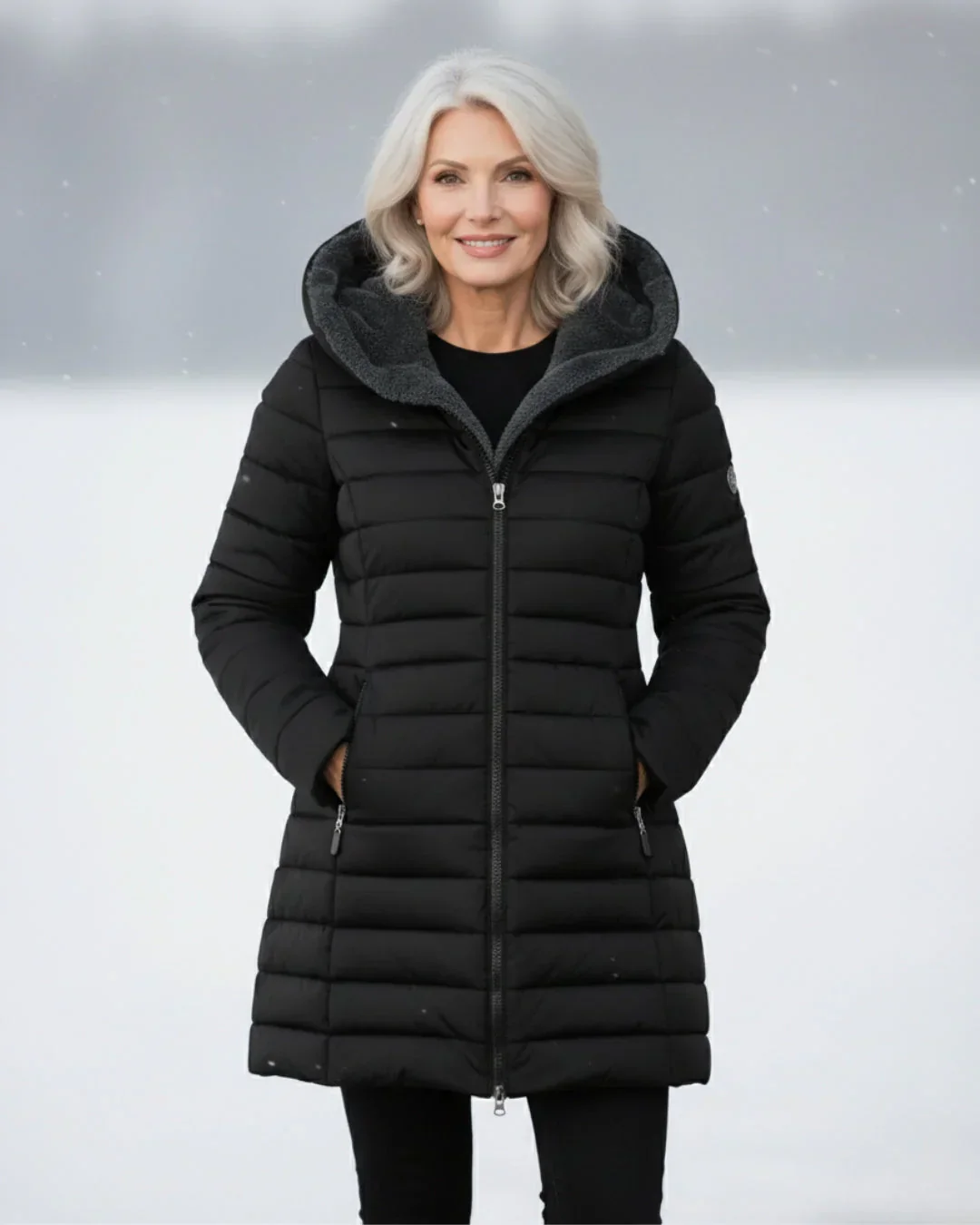 Olivia™ | Ultra-Warme Gewatteerde Winterjas – Gezellige Comfort Ontmoet Tijdloze Elegant - Image 2
