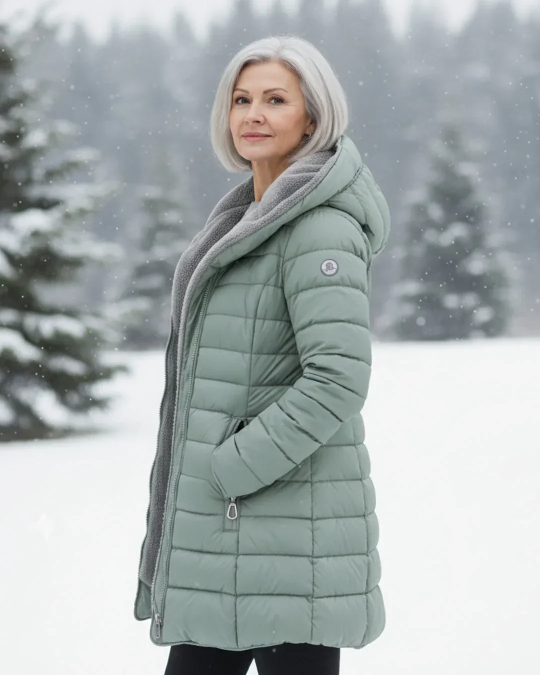 Olivia™ | Ultra-Warme Gewatteerde Winterjas – Gezellige Comfort Ontmoet Tijdloze Elegant - Image 4