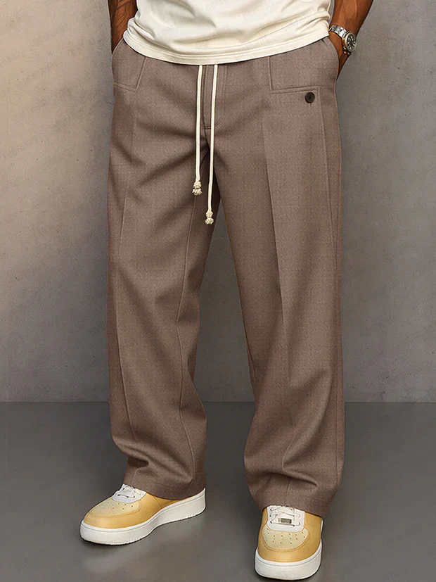 Olivia Sur™ | Exclusieve Heren Broek met Trekkoord – Moderne Klasse & Ongeëvenaard Draagcomfort - Image 5