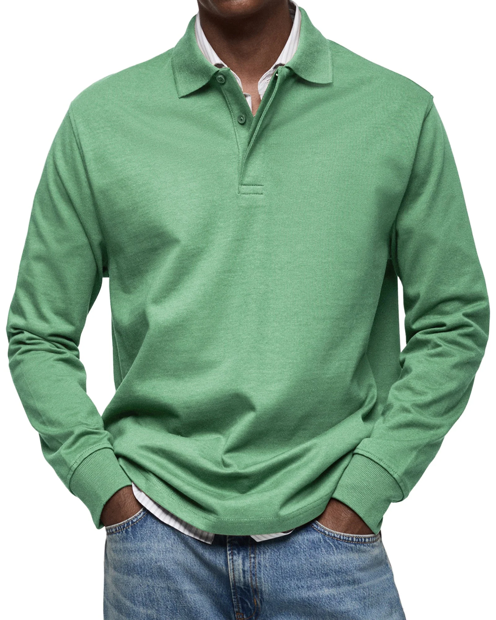 Tom |  Lange Mouwen Poloshirt - Image 6